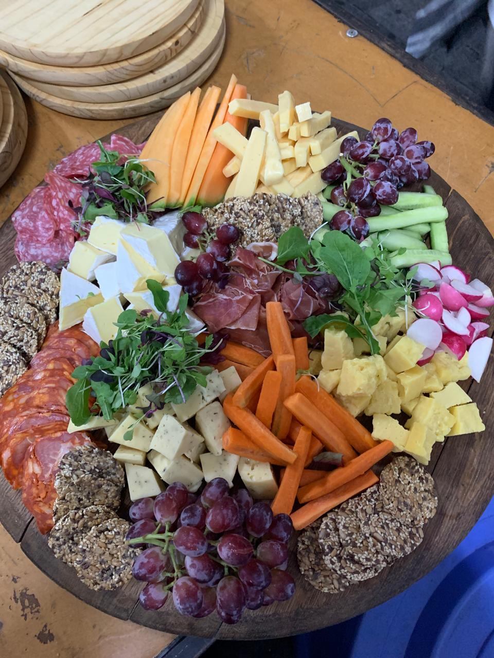 A generous grazing board